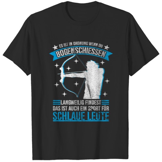 Discover Archery For Smart People T-shirt