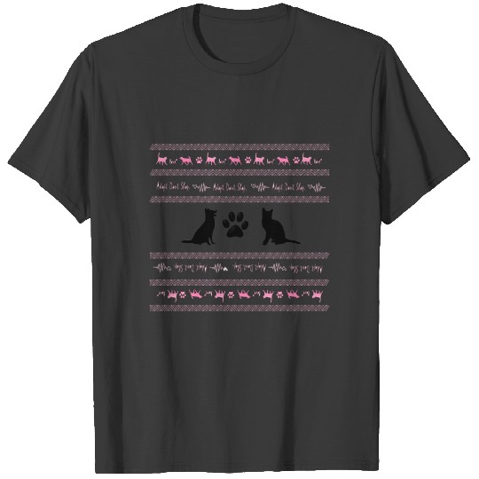 Adopt Dont Shop Pattern T-shirt