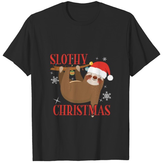 Discover Christmas Sloth | Winter Christmas Eve Gift T-shirt