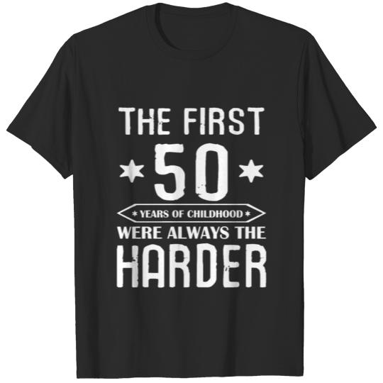 50th Birthday Gift Shirt - 50 Years Of Childhood T-shirt