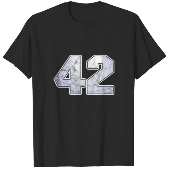 Discover Golf Ball 42 th Birthday Celebration Sport Gift T-shirt
