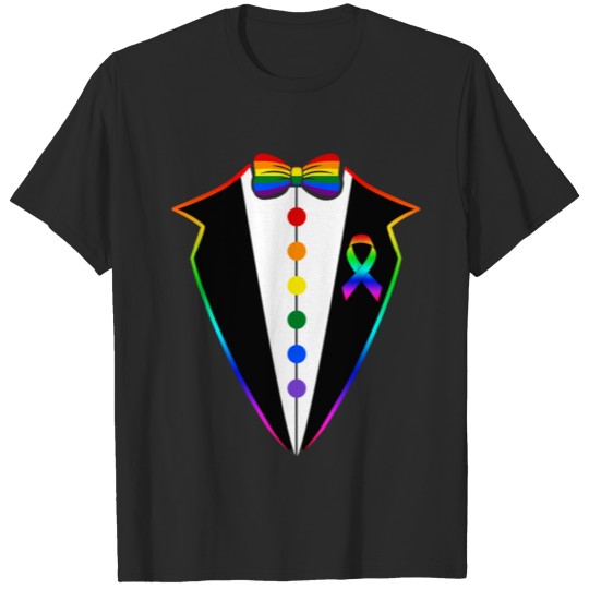 Discover Gay Bachelor Party Tuxedo T-shirt