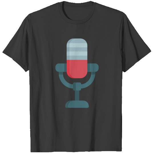 023 microphone T-shirt