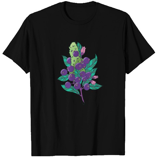 Blueberry Kush Weed Design T-shirt