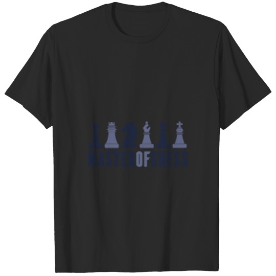 Discover Master of chess play chess T-shirt