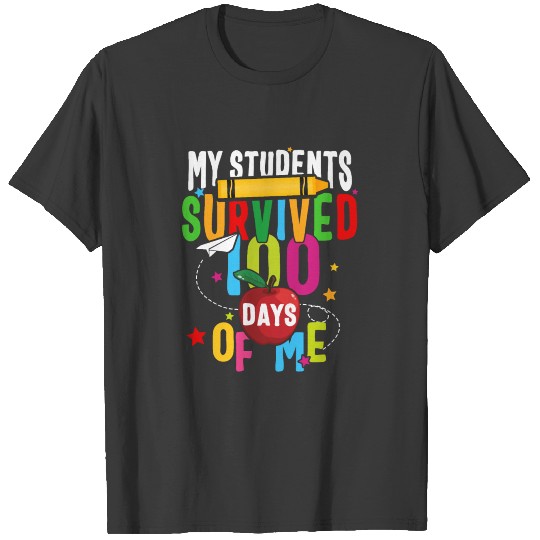 100 Days Of School Shirt For Virtual Teacher My T-shirt