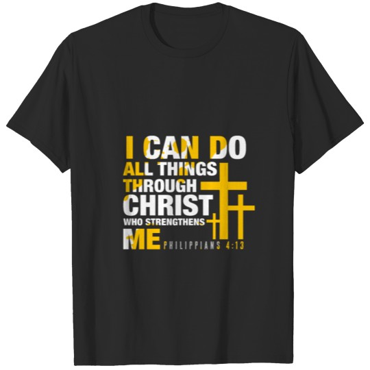 Christian Kids Shirt - I Can Do All Things T-shirt