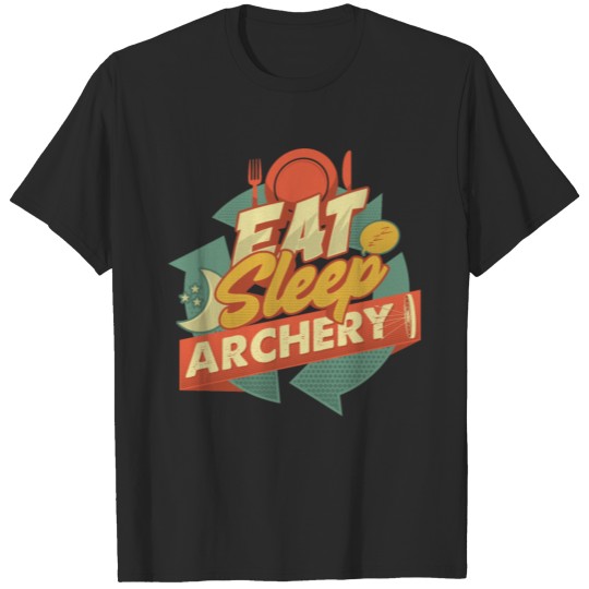 Discover Archery Archer Vintage Retro T-shirt