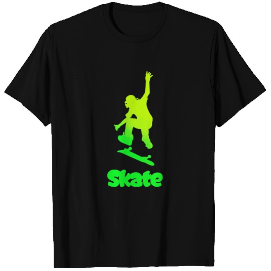 skate skateboarding skater T-shirt