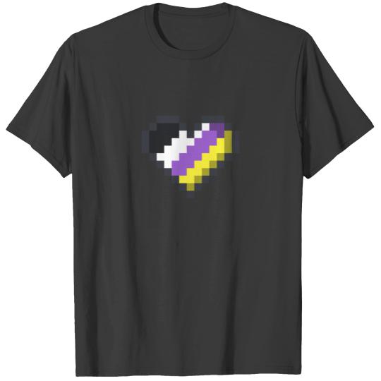 Gaymer LGBT Retro Pride Shirt Gender Nonbinary T-shirt