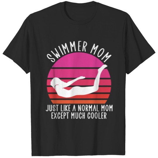 Discover swimming mom T-shirt