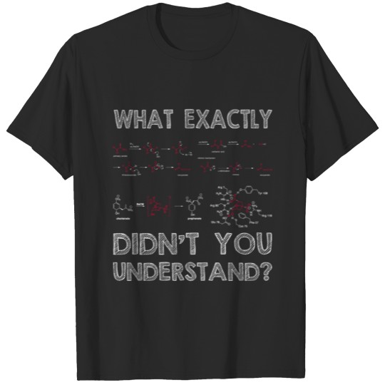 Discover what exactly didn't you understand T-shirt T-shirt