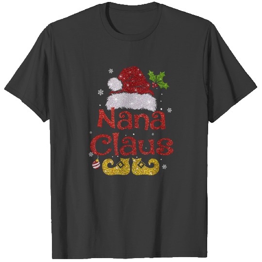Funny Santa Nana Claus Christmas T-shirt