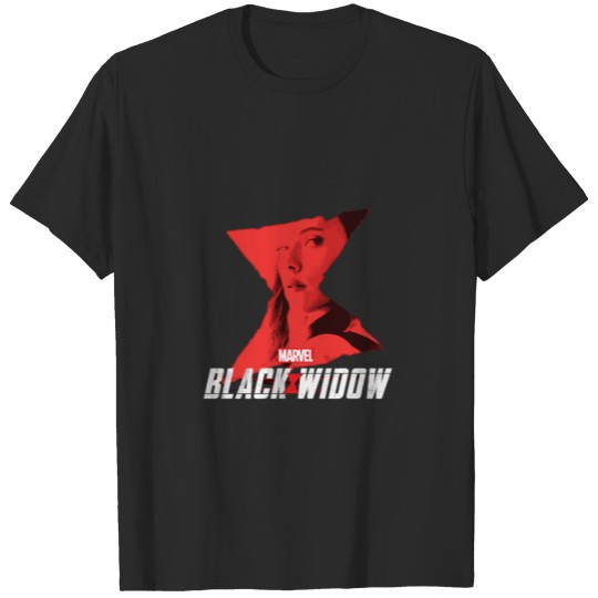 Discover Marvel Black Widow Natasha Romanoff Hourglass T-shirt