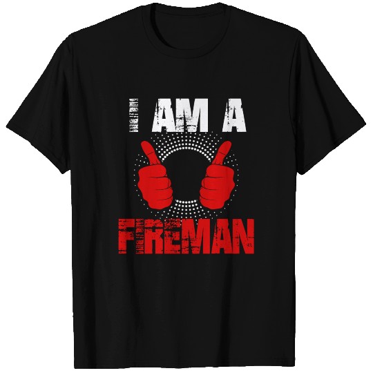 Fireman Fire Brigade Firefighter Fire Hose Mask T-shirt