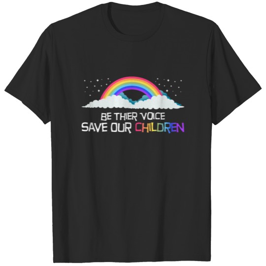 Discover Be Their Voice Save Our Children T-shirt