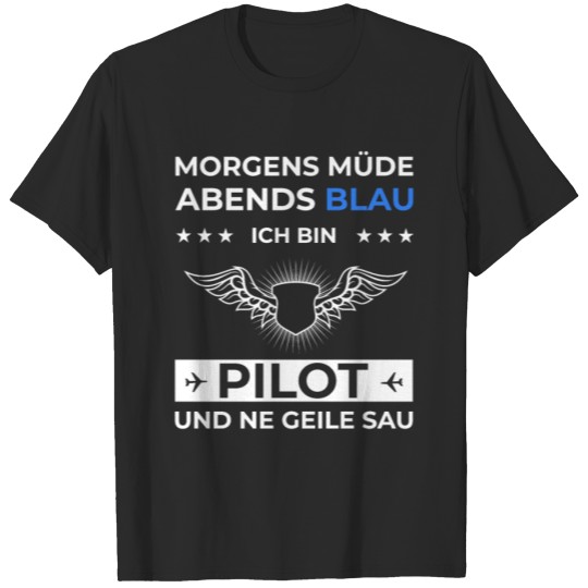 Discover Pilot Flight Captain Flying Pilot Gift T-shirt