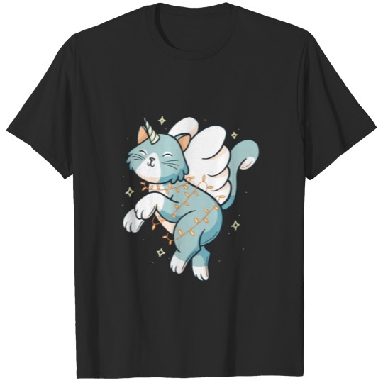 Discover Unicorn cat T-shirt