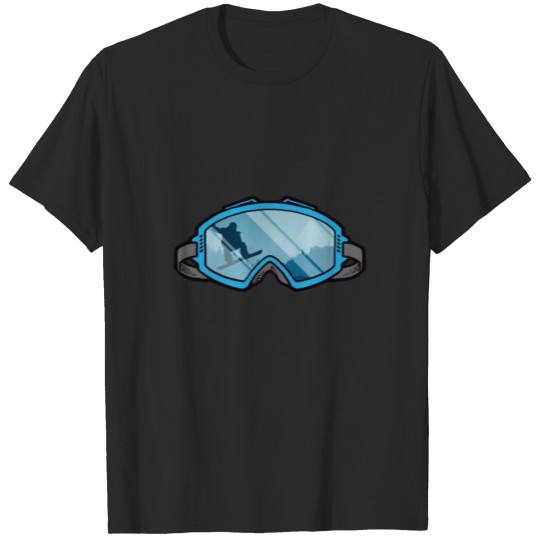 Discover Snowboard Jump Freestyle Goggles Winter Sport Fan T-shirt