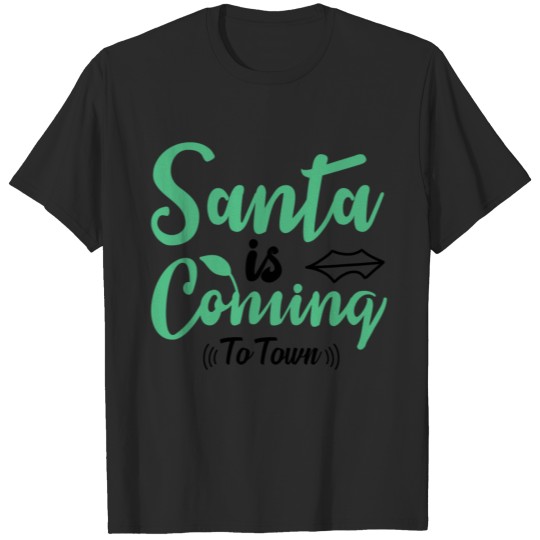 Discover Santa is coming to town T-shirt