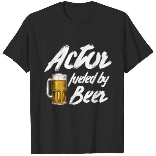 Discover actor fueled by beer T-shirt