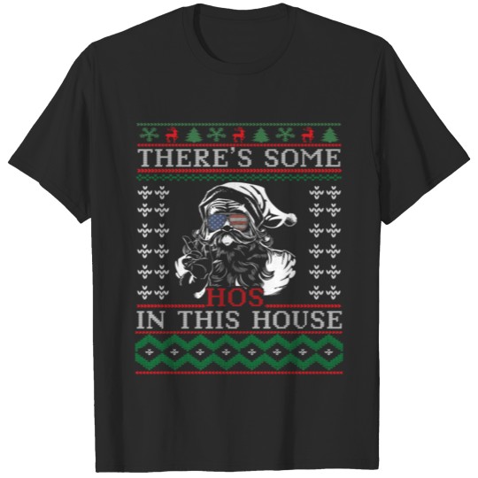 Discover There s Some Ho Ho Hos In this House Christmas T-shirt