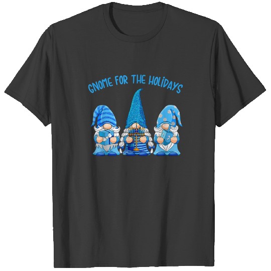 Gnome For The Holidays Hanukkah Jewish Christmas T-shirt