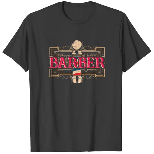 Barber Hairstylist Beard Men T-shirt