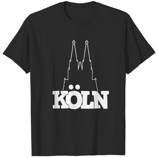 Discover Cologne Cathedral City Cologne Cathedral Rhine T-shirt