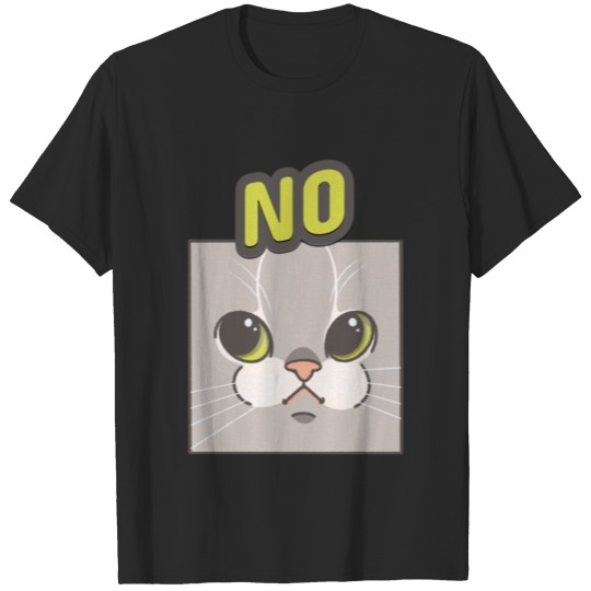 Discover NO Disapproving Cat T-shirt