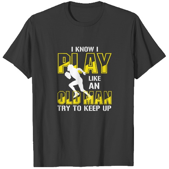 Funny American Football Player Gift USA Sunday T-shirt