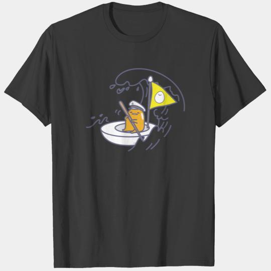 Gudetama The Lazy Egg Sail Away T-shirt