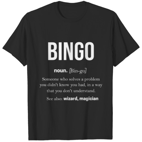 Discover Bingo T-shirt