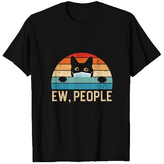 Ew People Black Cat Lover T-shirt