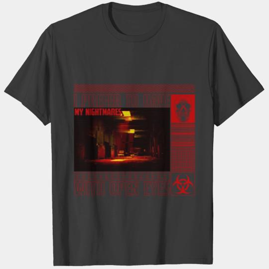 Prefer Nightmares With Open Eyes Depressed Clothes T-shirt