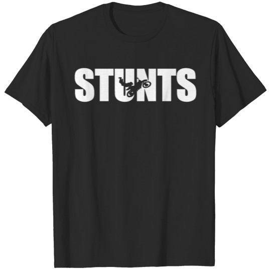 Discover Stuntman Cascadeer Motorcycle Jump Stunts Gift T-shirt