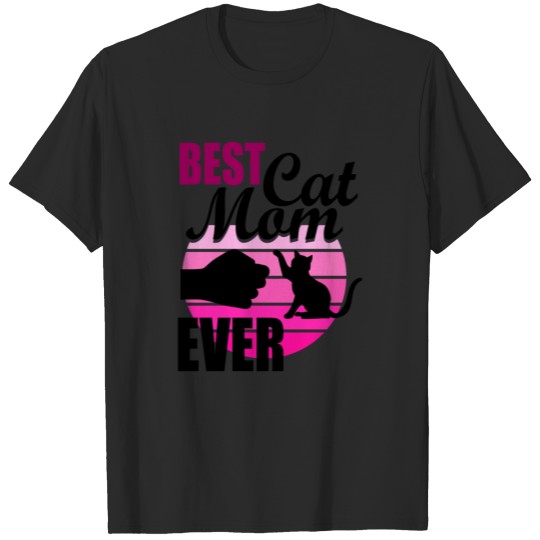 Best cat mom ever kind family gift T-shirt