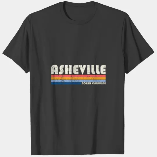 Vintage 70S 80S Style Asheville Nc T-shirt