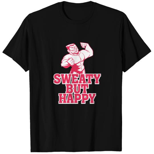 Bodybuilder Saying Sweating T-shirt