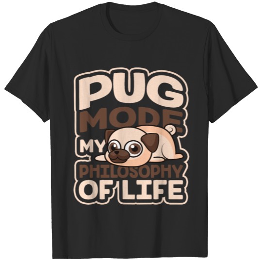 Discover Pug Dog Pug Herding Dog Mixed Breed Puppy T-shirt
