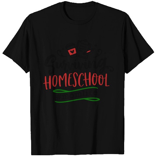Surviving homeschool T-shirt