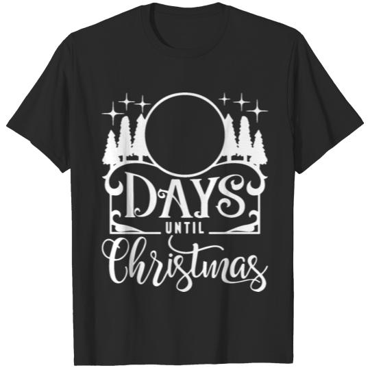 Discover Day until christmas T-shirt