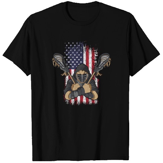 lacrosse usa T-shirt