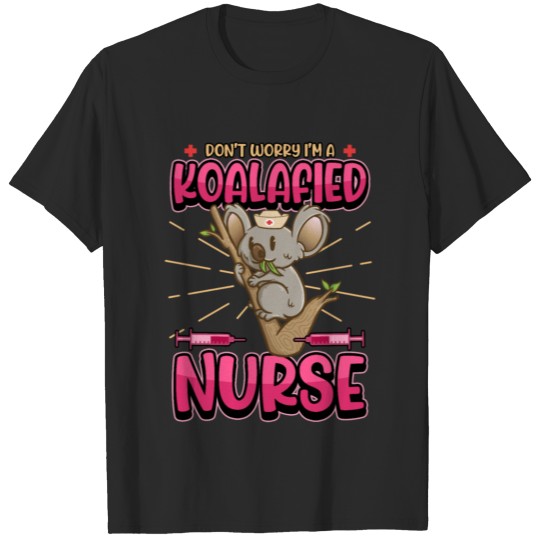 Discover Nurse Koala Funny Saying Mom Gift T-shirt