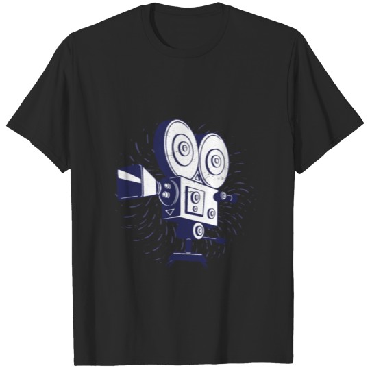 Discover Vintage Filming Camera T-shirt