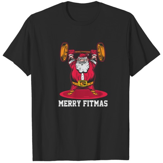 Discover Merry Fitmas Funny Gift T-shirt