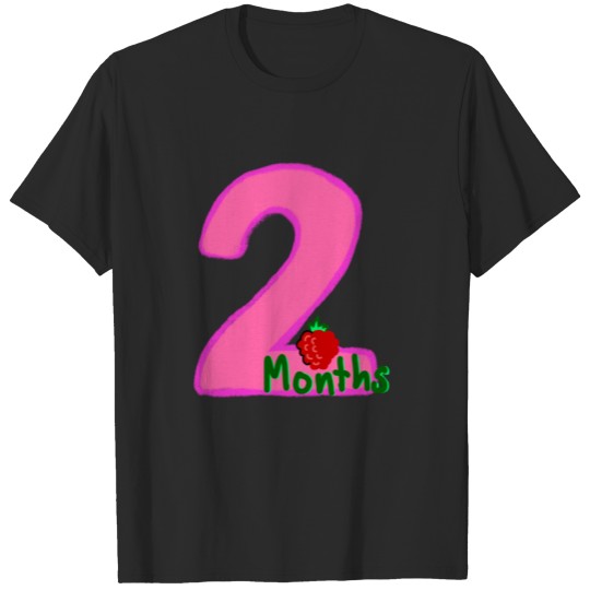 Discover Pregnancy period and fruit size : 2 months preggo T-shirt