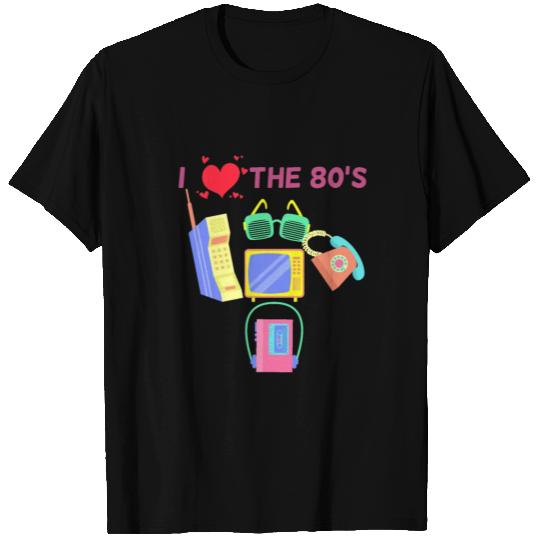 I Love The 80s - Vintage Memorabilia T-shirt