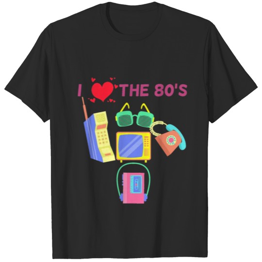 Discover I Love The 80s - Vintage Memorabilia T-shirt