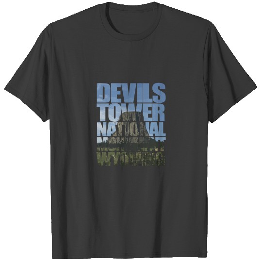 Devils Tower National Monument Wyoming Souvenir T-shirt